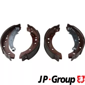Jeu de 4 plaquettes de frein arrière JP GROUP 4163901610