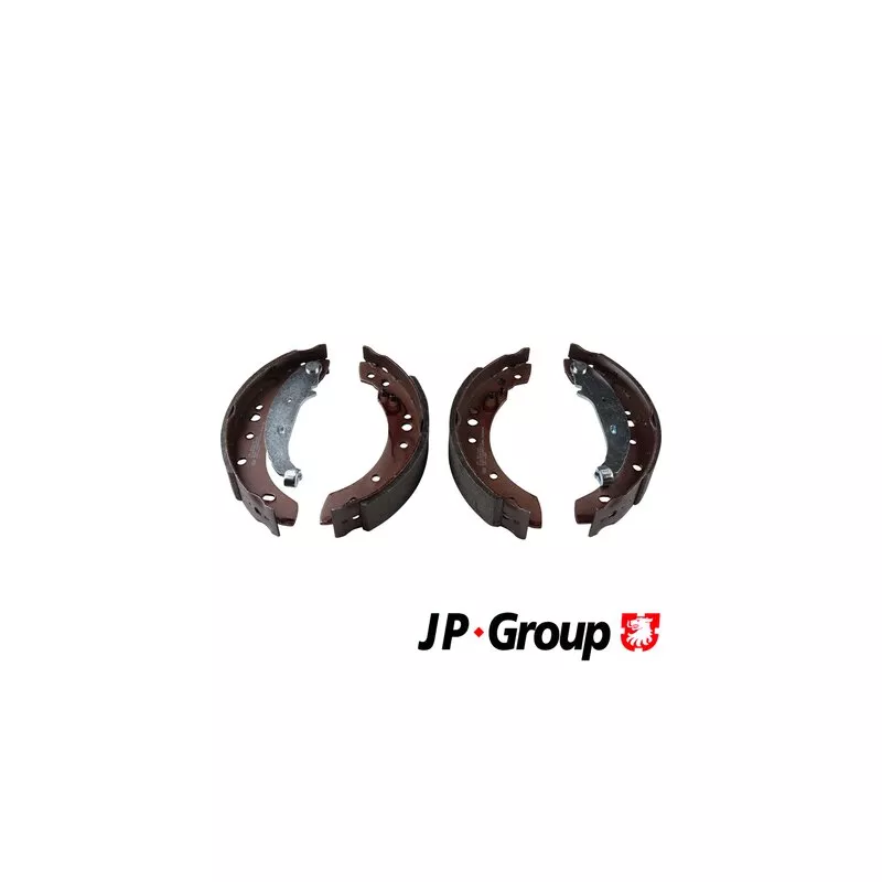 Jeu de 4 plaquettes de frein arrière JP GROUP 4163901610
