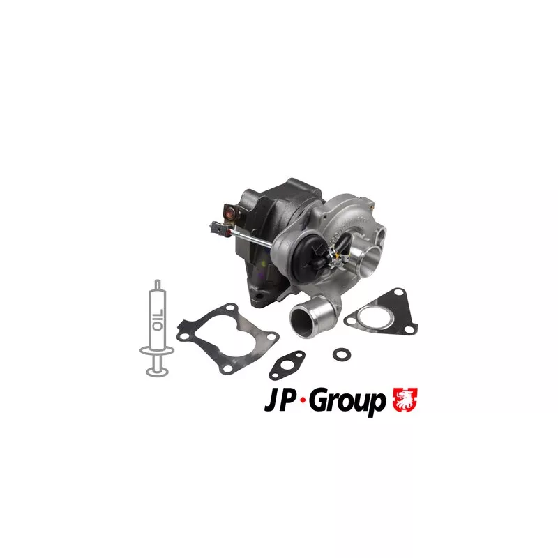 Turbocompresseur, suralimentation JP GROUP 4317400900
