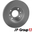 Jeu de 2 disques de frein avant JP GROUP 4363100100 - Visuel 2