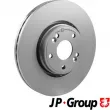 Jeu de 2 disques de frein avant JP GROUP 4363100600 - Visuel 1