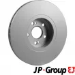 Jeu de 2 disques de frein avant JP GROUP 4363100900 - Visuel 2