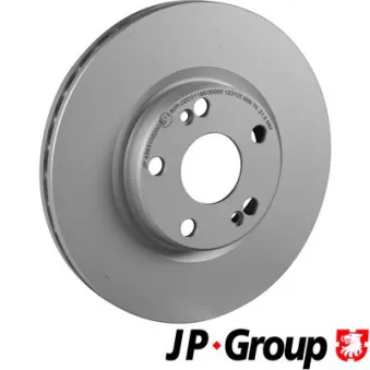 Jeu de 2 disques de frein avant JP GROUP 4363102000