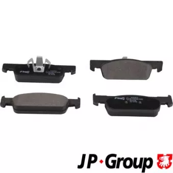 Jeu de 4 plaquettes de frein avant JP GROUP 4363606010