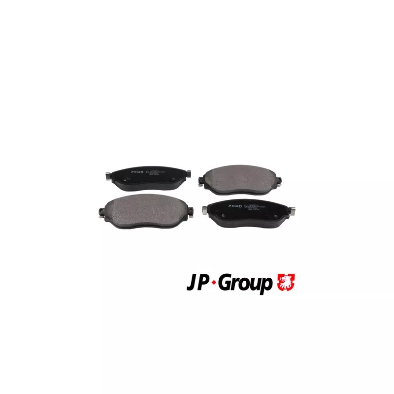 Jeu de 4 plaquettes de frein avant JP GROUP 4363606110