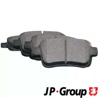 Jeu de 4 plaquettes de frein arrière JP GROUP 4363700310