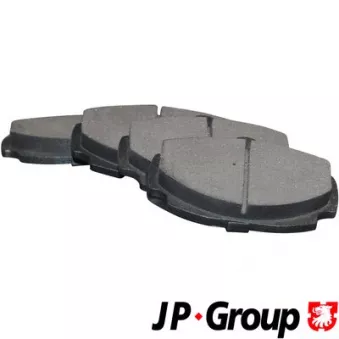 Jeu de 4 plaquettes de frein avant JP GROUP 4463600410