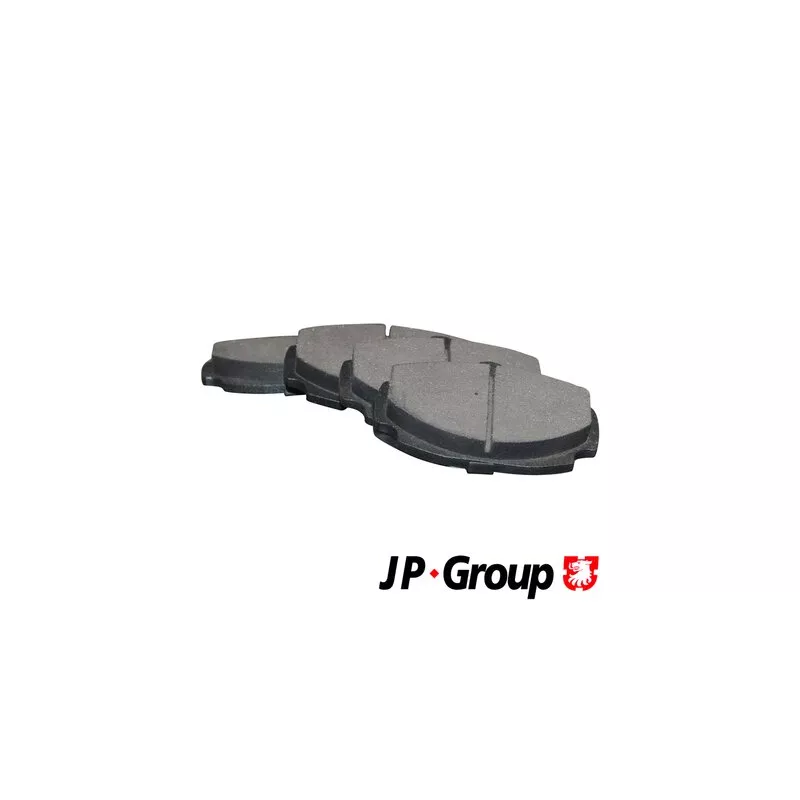 Jeu de 4 plaquettes de frein avant JP GROUP 4463600410