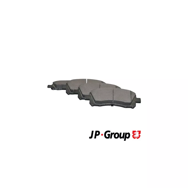 Jeu de 4 plaquettes de frein avant JP GROUP 4663600410