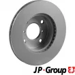 Jeu de 2 disques de frein avant JP GROUP 4763100200 - Visuel 2