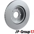 Jeu de 2 disques de frein avant JP GROUP 4763100500 - Visuel 2