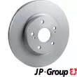 Jeu de 2 disques de frein avant JP GROUP 4763100600 - Visuel 1