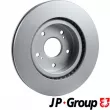 Jeu de 2 disques de frein avant JP GROUP 4763100600 - Visuel 2