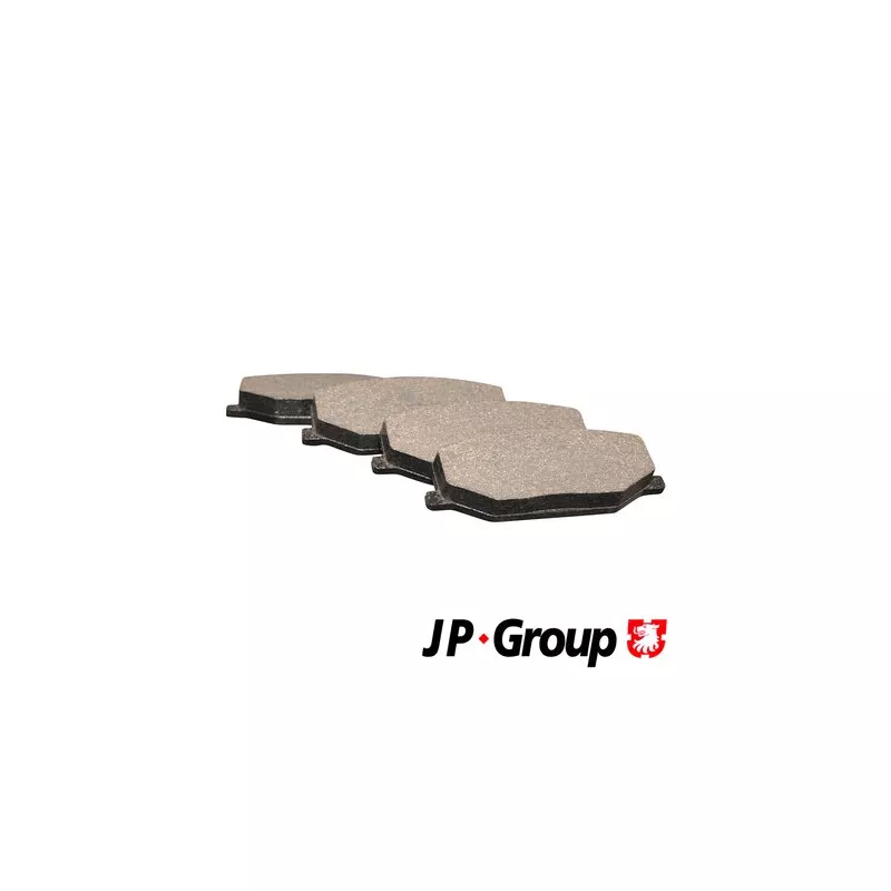 Jeu de 4 plaquettes de frein avant JP GROUP 4763600110