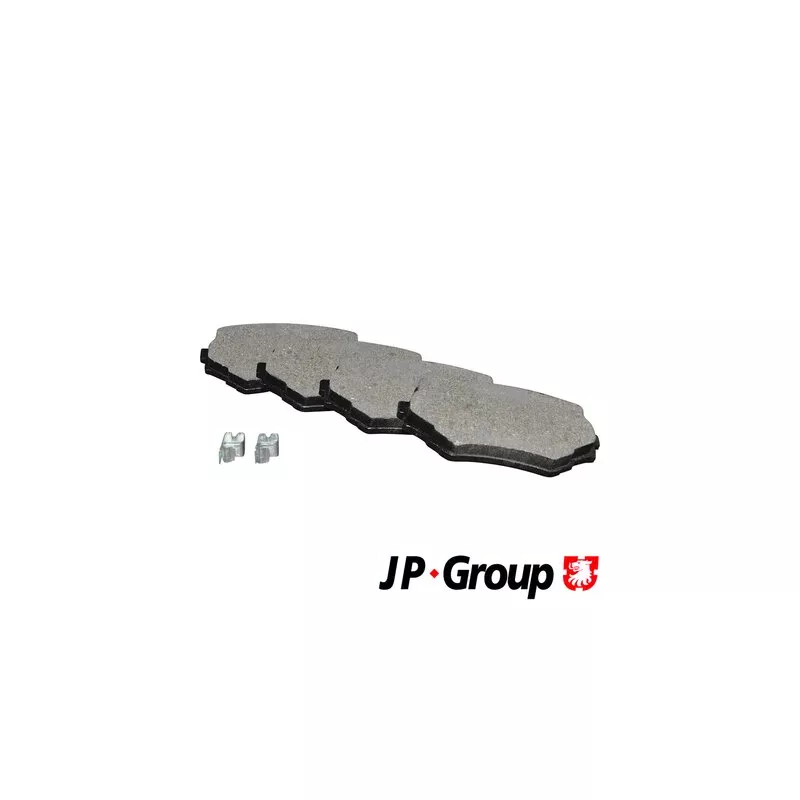 Jeu de 4 plaquettes de frein avant JP GROUP 4763600410