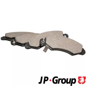 Jeu de 4 plaquettes de frein avant JP GROUP 4763600610
