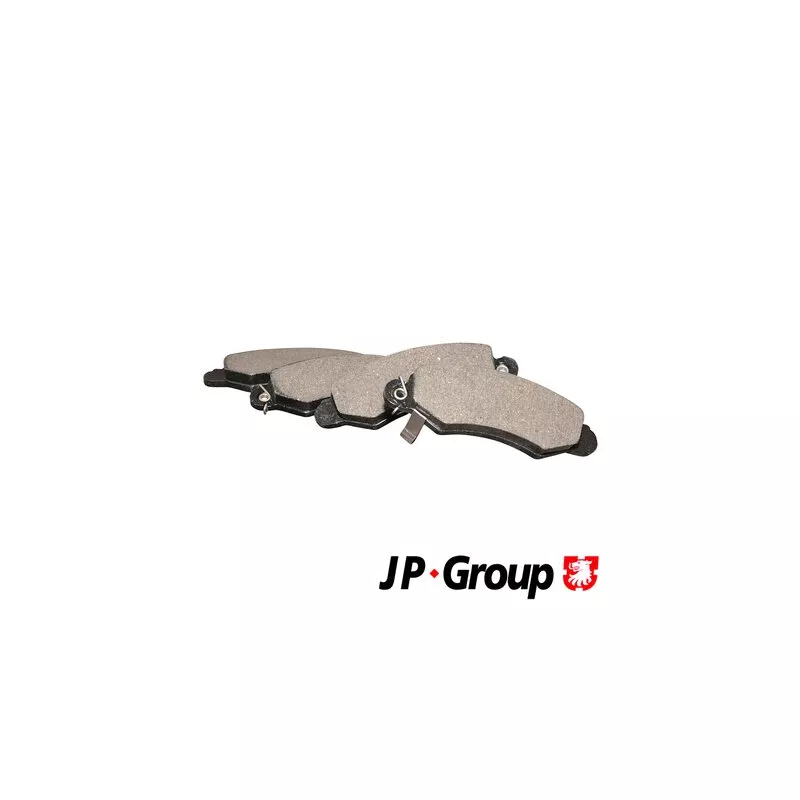 Jeu de 4 plaquettes de frein avant JP GROUP 4763600610