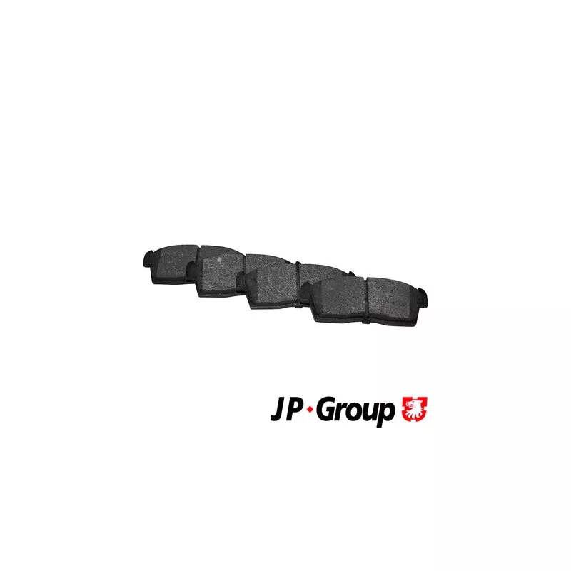 Jeu de 4 plaquettes de frein avant JP GROUP 4763601310