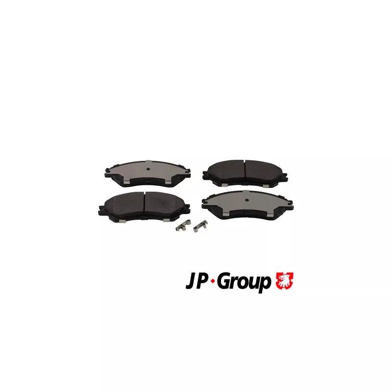 Jeu de 4 plaquettes de frein avant JP GROUP 4763604510