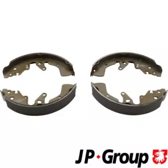 Jeu de 4 plaquettes de frein arrière JP GROUP 4763900610