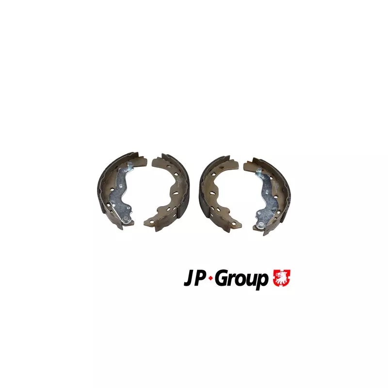 Jeu de 4 plaquettes de frein arrière JP GROUP 4763900710