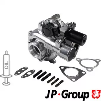 Turbocompresseur, suralimentation JP GROUP 4817400100