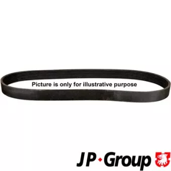 Courroie trapézoïdale à nervures JP GROUP 4818102700