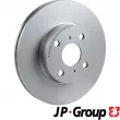 Jeu de 2 disques de frein avant JP GROUP 4863100200 - Visuel 1