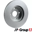 Jeu de 2 disques de frein avant JP GROUP 4863100200 - Visuel 2