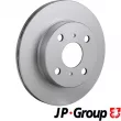 Jeu de 2 disques de frein avant JP GROUP 4863100400 - Visuel 1