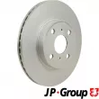 Jeu de 2 disques de frein avant JP GROUP 4863100800 - Visuel 1