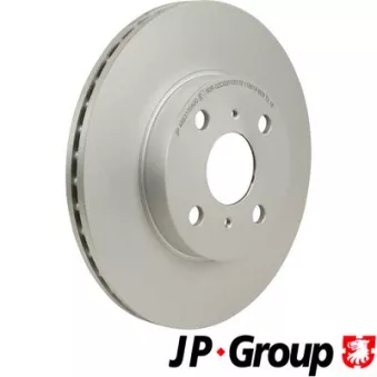 Jeu de 2 disques de frein avant JP GROUP 4863100800