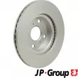 Jeu de 2 disques de frein avant JP GROUP 4863100800 - Visuel 2