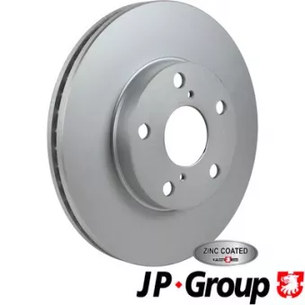 Jeu de 2 disques de frein avant JP GROUP 4863100900