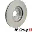 Jeu de 2 disques de frein avant JP GROUP 4863101500 - Visuel 2