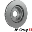 Jeu de 2 disques de frein avant JP GROUP 4863101800 - Visuel 2