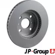Jeu de 2 disques de frein avant JP GROUP 4863102100 - Visuel 2
