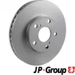 Jeu de 2 disques de frein avant JP GROUP 4863102300 - Visuel 1