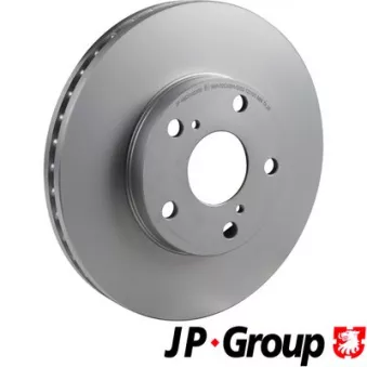 Jeu de 2 disques de frein avant JP GROUP 4863102300