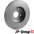 Jeu de 2 disques de frein avant JP GROUP 4863102300 - Visuel 2