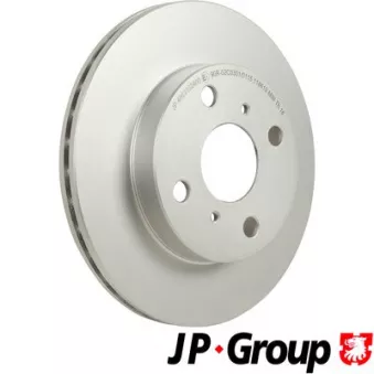 Jeu de 2 disques de frein avant JP GROUP 4863102400