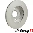 Jeu de 2 disques de frein avant JP GROUP 4863102400 - Visuel 2