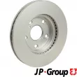 Jeu de 2 disques de frein avant JP GROUP 4863102600 - Visuel 2