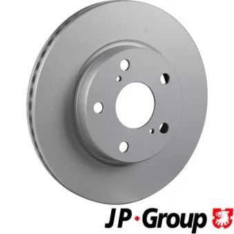Jeu de 2 disques de frein avant JP GROUP 4863102700
