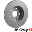 Jeu de 2 disques de frein avant JP GROUP 4863102700 - Visuel 2