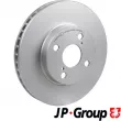 Jeu de 2 disques de frein avant JP GROUP 4863102900 - Visuel 1