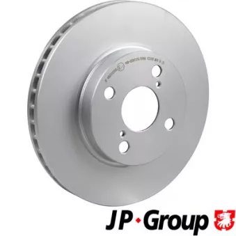 Jeu de 2 disques de frein avant JP GROUP 4863102900