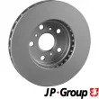 Jeu de 2 disques de frein avant JP GROUP 4863103000 - Visuel 2