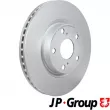 Jeu de 2 disques de frein avant JP GROUP 4863103600 - Visuel 1