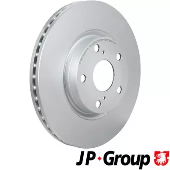 Jeu de 2 disques de frein avant JP GROUP 4863103600